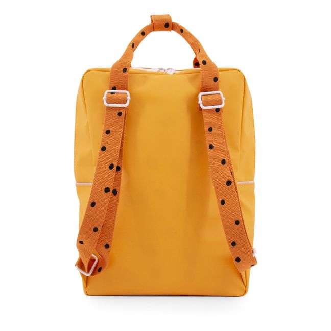 Freckles Recycled Backpack L Yellow