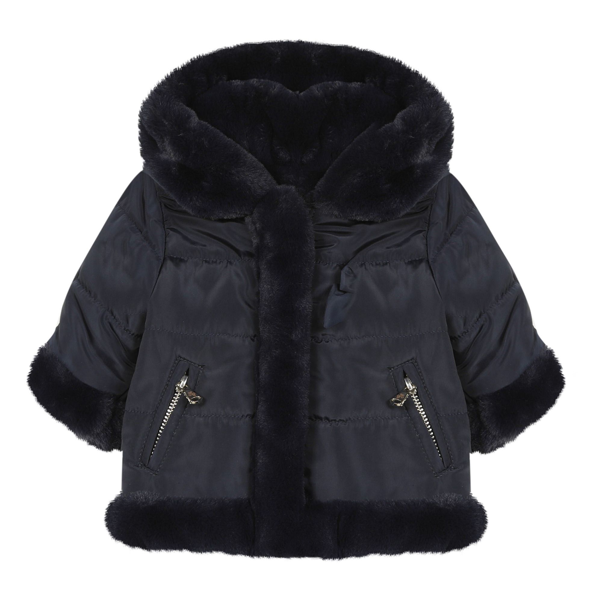 doudoune fourrure bebe