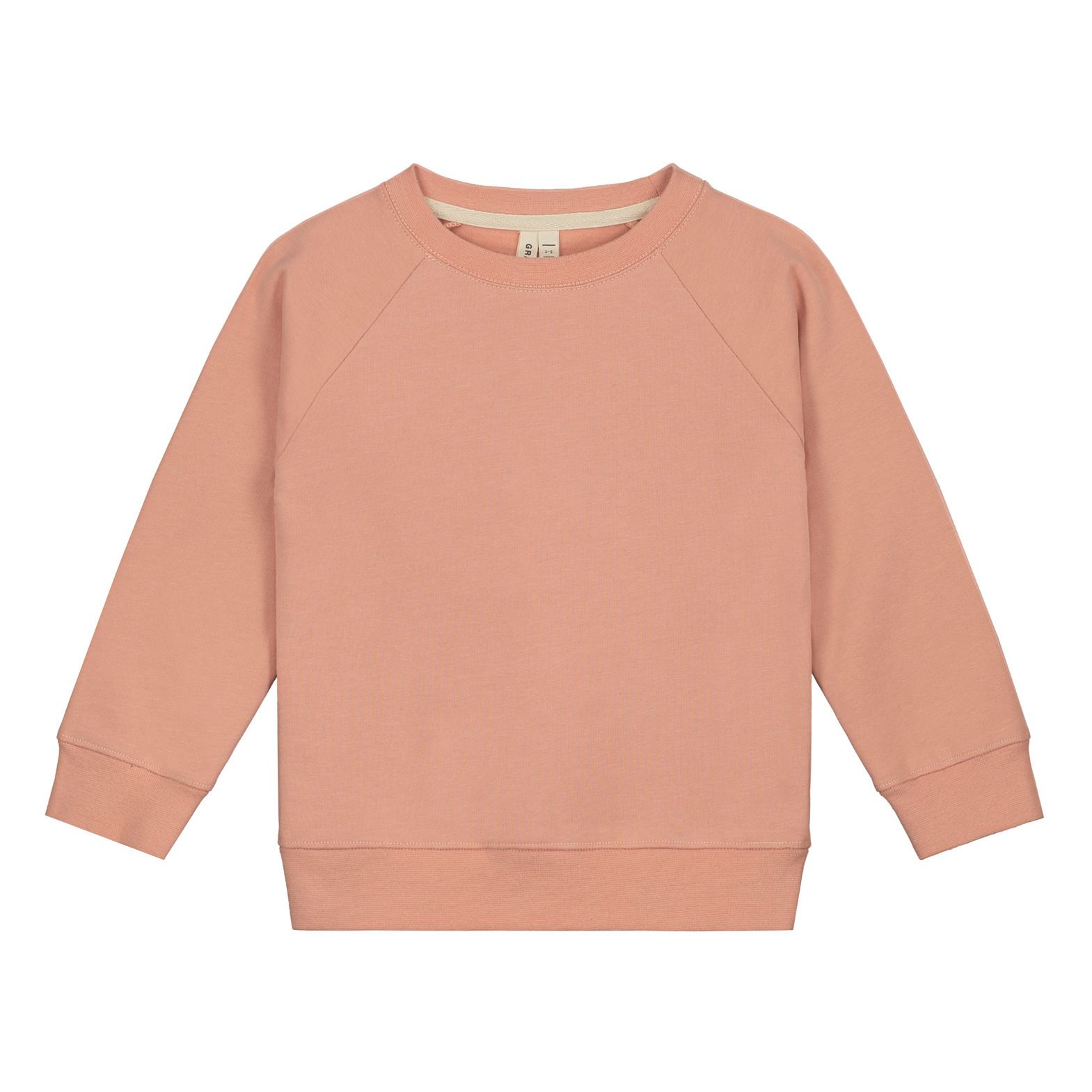 Gray Label - Sweat Crewneck Coton Bio - Fille - Rose pêche