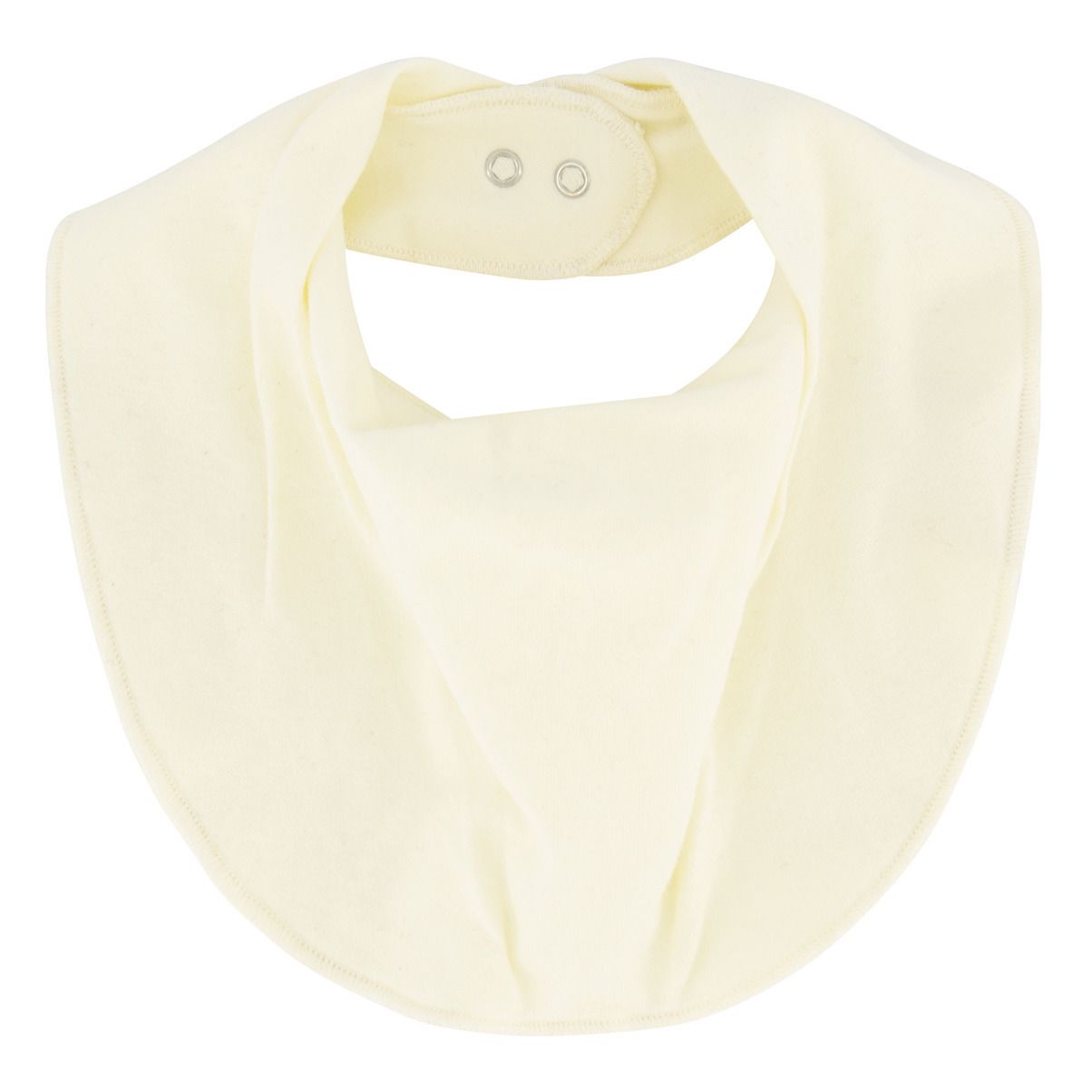 Gray Label - Bavoir Coton Bio - Blanc cassé