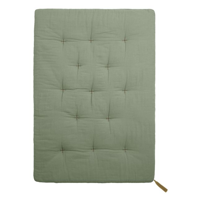 Futon Bettdecke aus Bio-Baumwolle | Sage Green S049