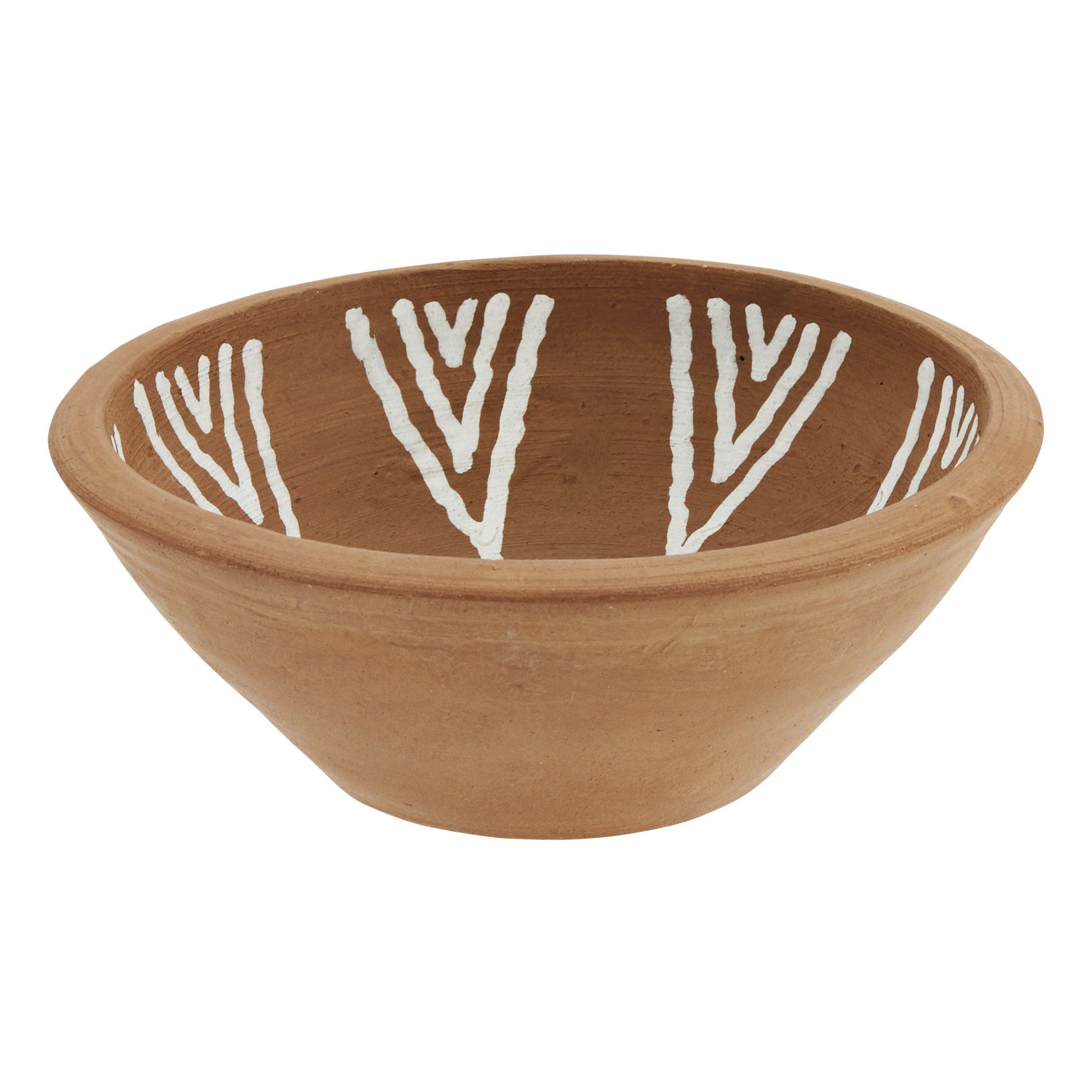 Earthenware Bowl Terracotta Madam Stoltz Design Adult - Smallable