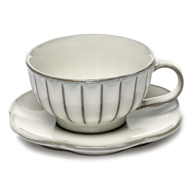 Plato Inku de gres - Sergio Herman | Blanco