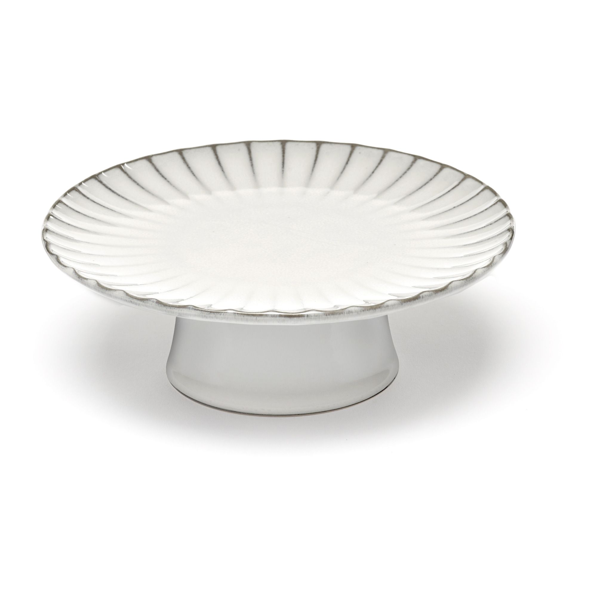 Sergio Herman Inku Stoneware Platter White Serax Design Adult