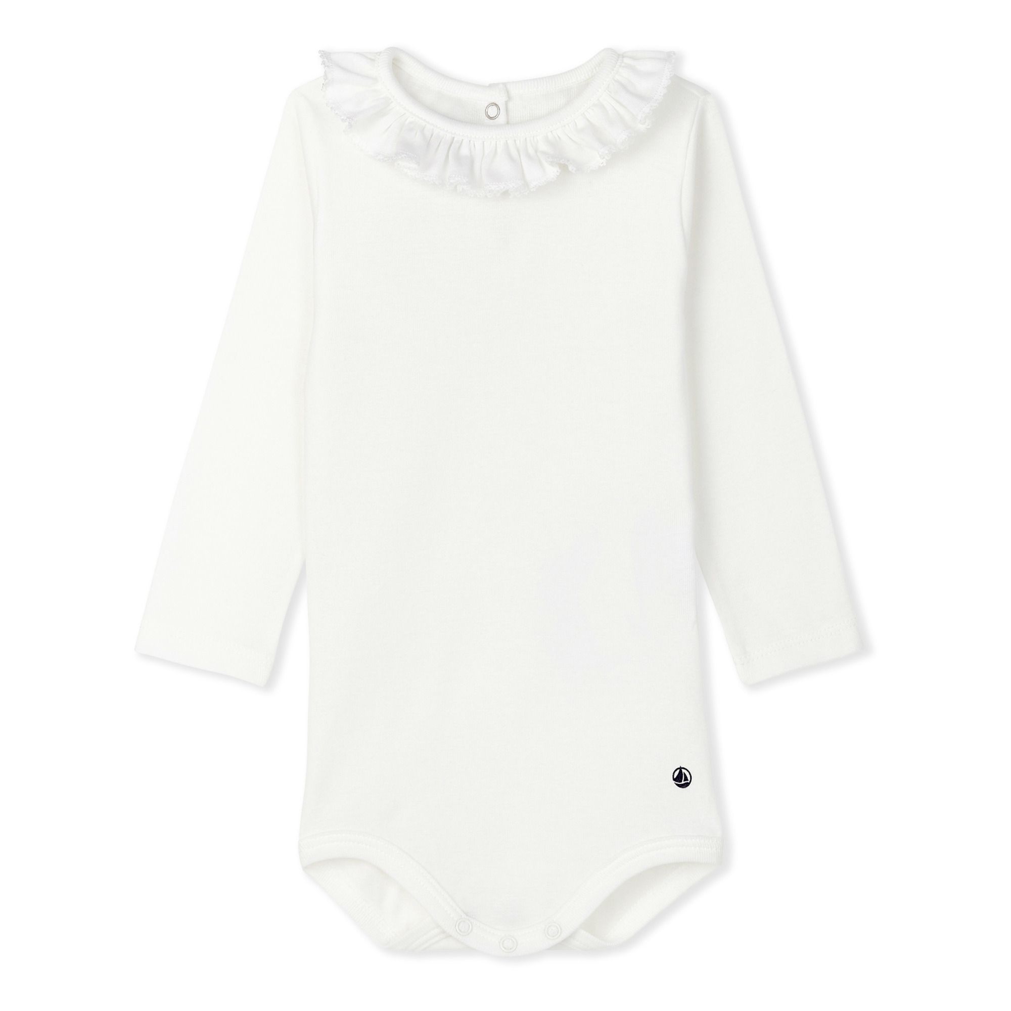 collared baby grow