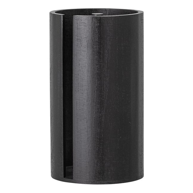 Wooden Kitchen Roll Holder | Black