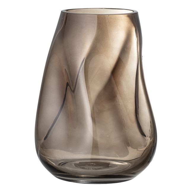 Glass Vase | Brown