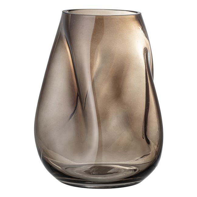Glass Vase Brown