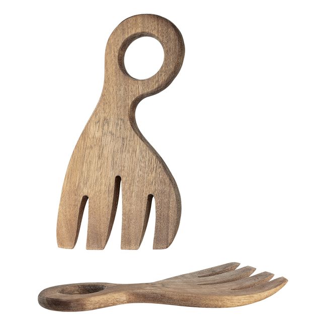 Posate per insalata in legno d'acacia | Bois clair