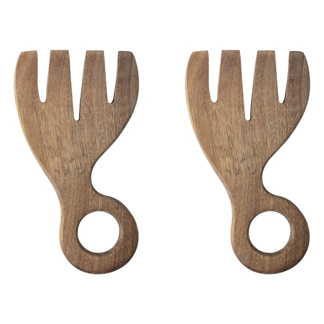Acacia Wood Salad Servers | Bois clair