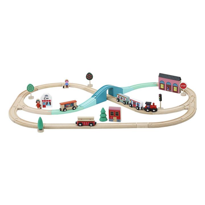Ingela P. Arrhenius Grand Express Train Route Toy- Product image n°0