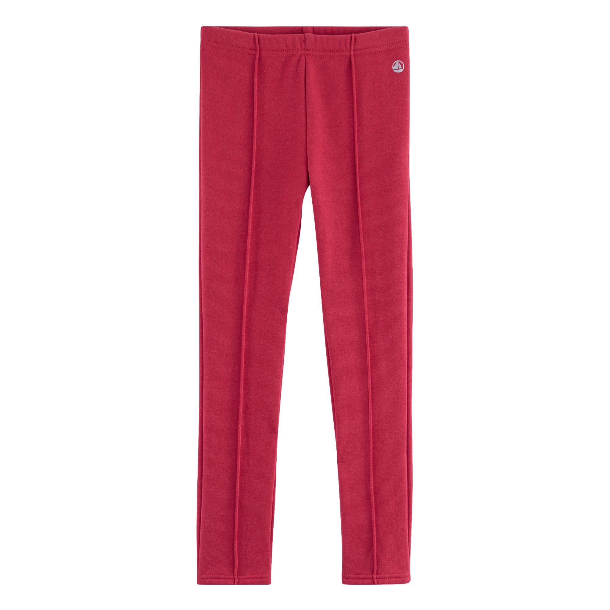 Petit Bateau - Legging Velours Loisou - Fille - Rouge