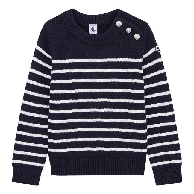 Strickpullover Lox | Blau