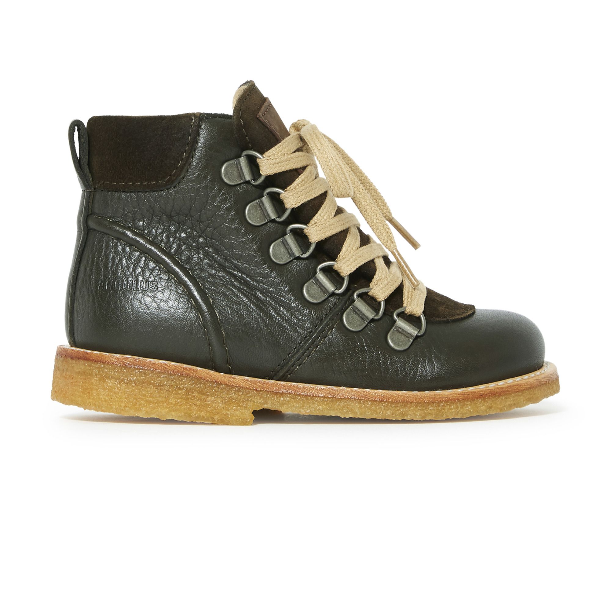 Botas con cordones Verde Kaki Angulus Calzado Infantil