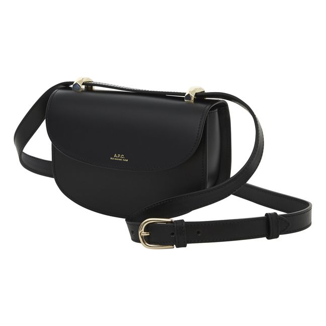 Tasche Genève aus Leder | Schwarz
