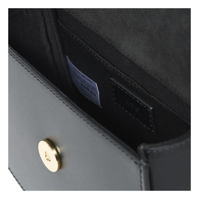 Tasche Genève aus Leder | Schwarz