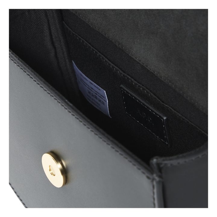 Geneva Mini Smooth Leather Bag Black A.P.C. Fashion Adult