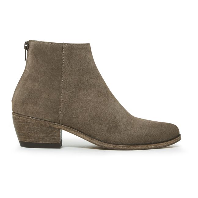 Botines Telma de ante | Marrón