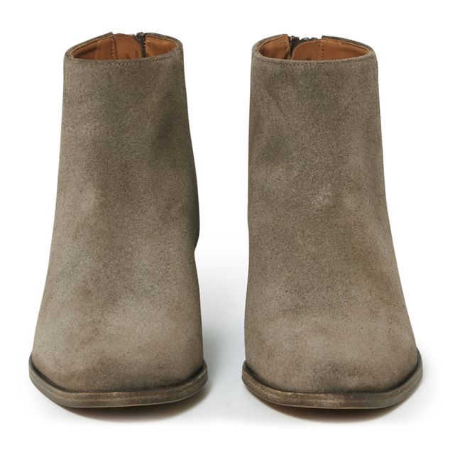 Botines Telma de ante | Marrón