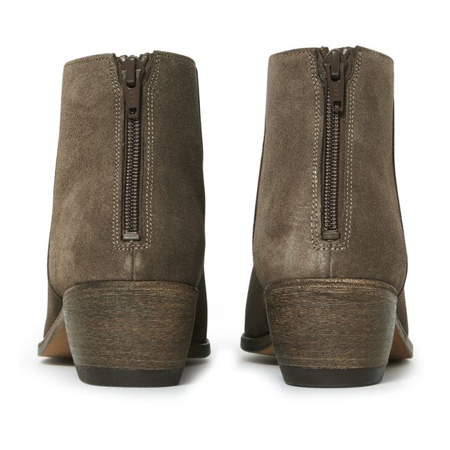 Telma Suede Ankle Boots | Brown
