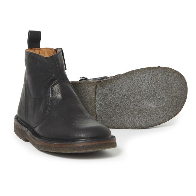 Botas Zip | Negro