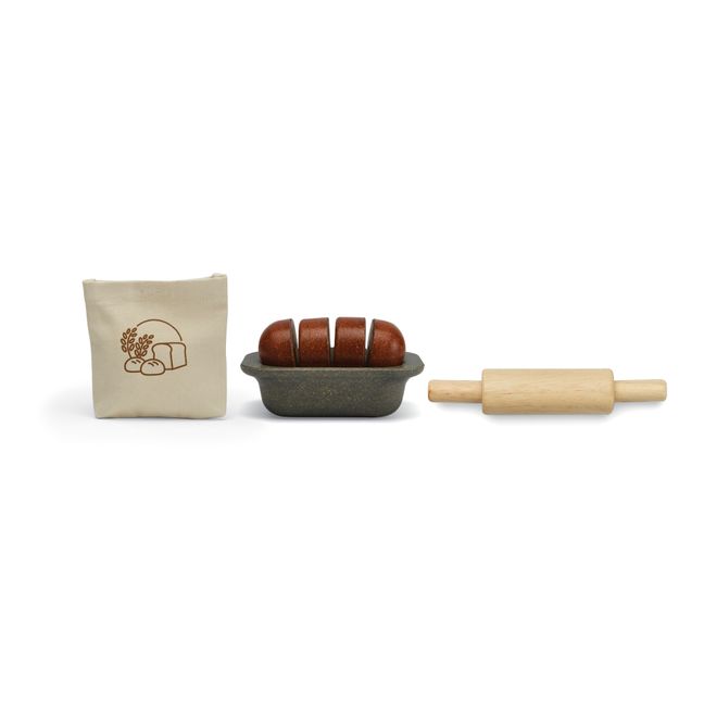 Rubber Wood Bakery Toy