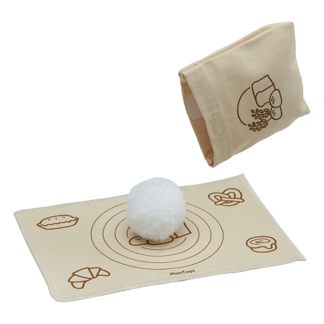 Rubber Wood Bakery Toy