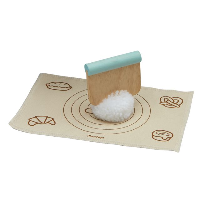 Rubber Wood Bakery Toy
