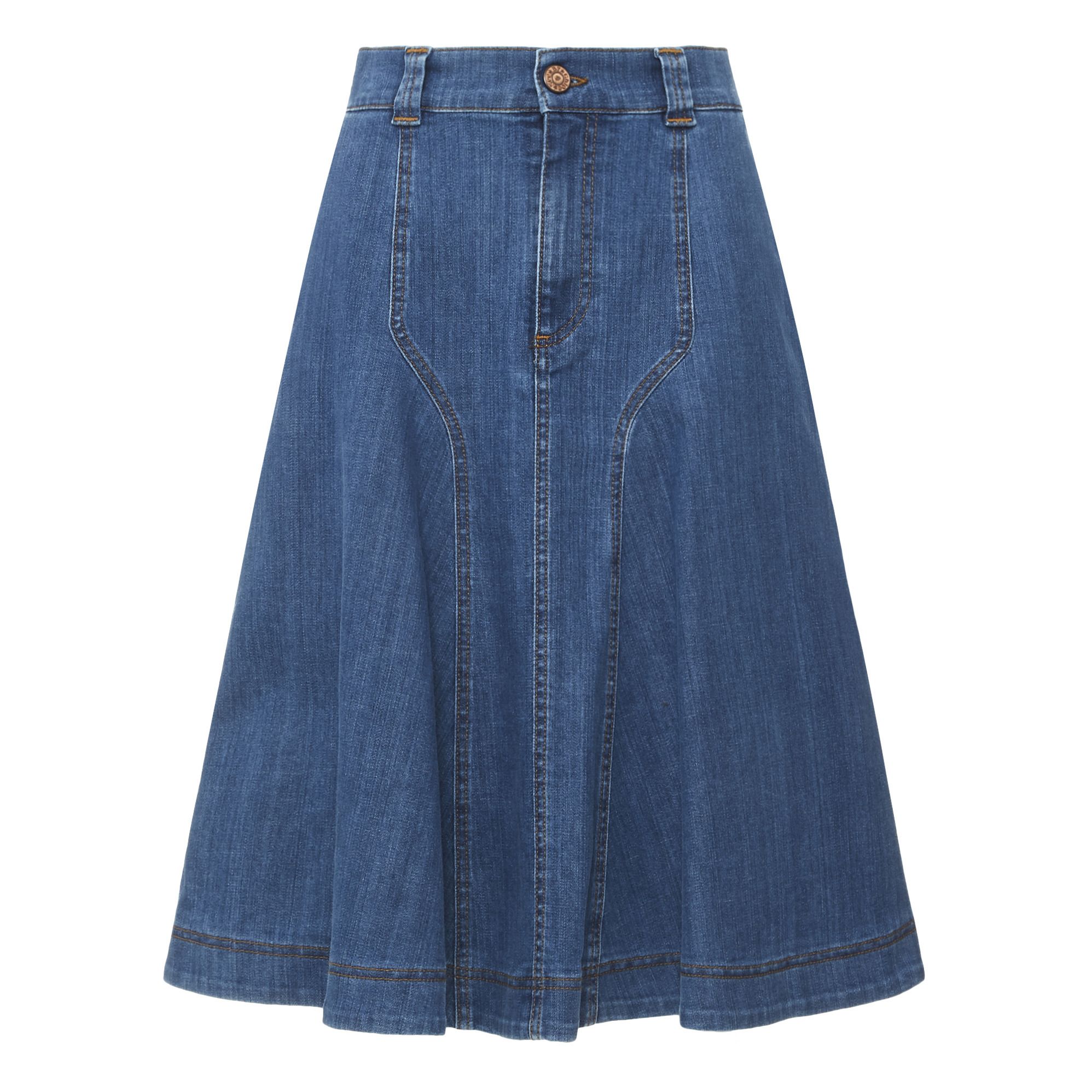 See by chloe sales denim skirt