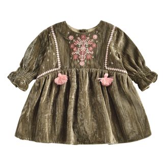 Louise Misha Velours Kleid Flavia-listing