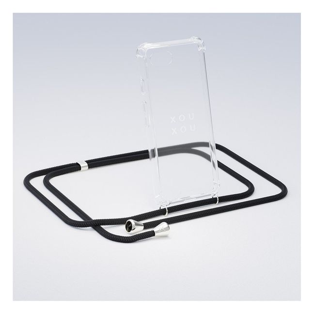 Black Smartphone Necklace | Black