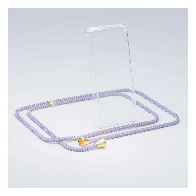 Vibrant Pastel Smartphone Necklace | Lilac