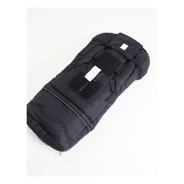 2 in 1 Universal-Fußsack Moony | Schwarz