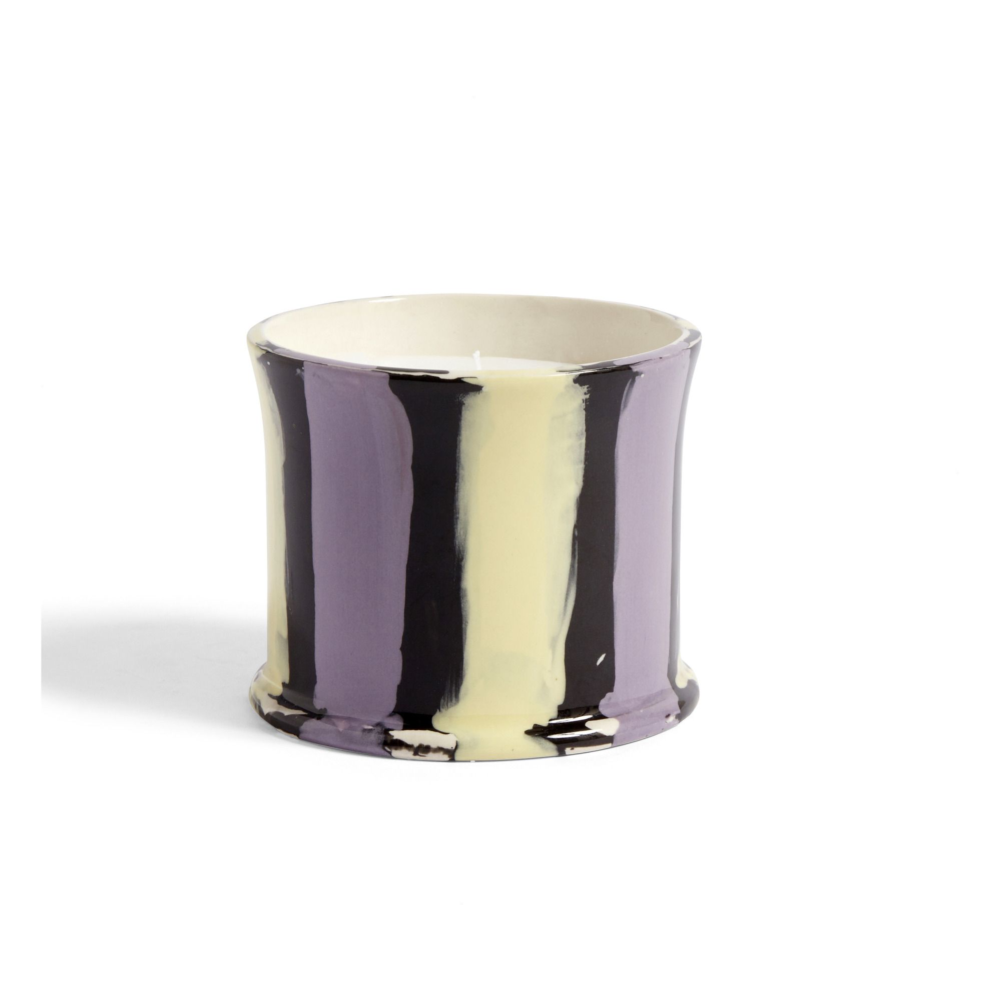 Hay - Bougie stripe - Feuille de figuier - Violet