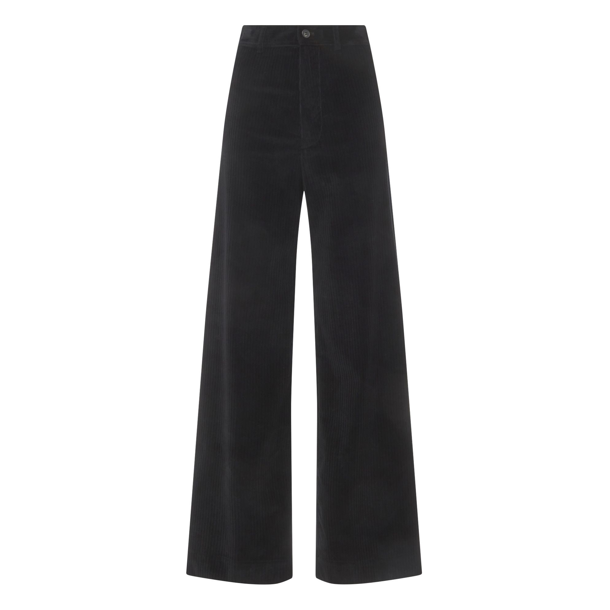 corduroy black trousers