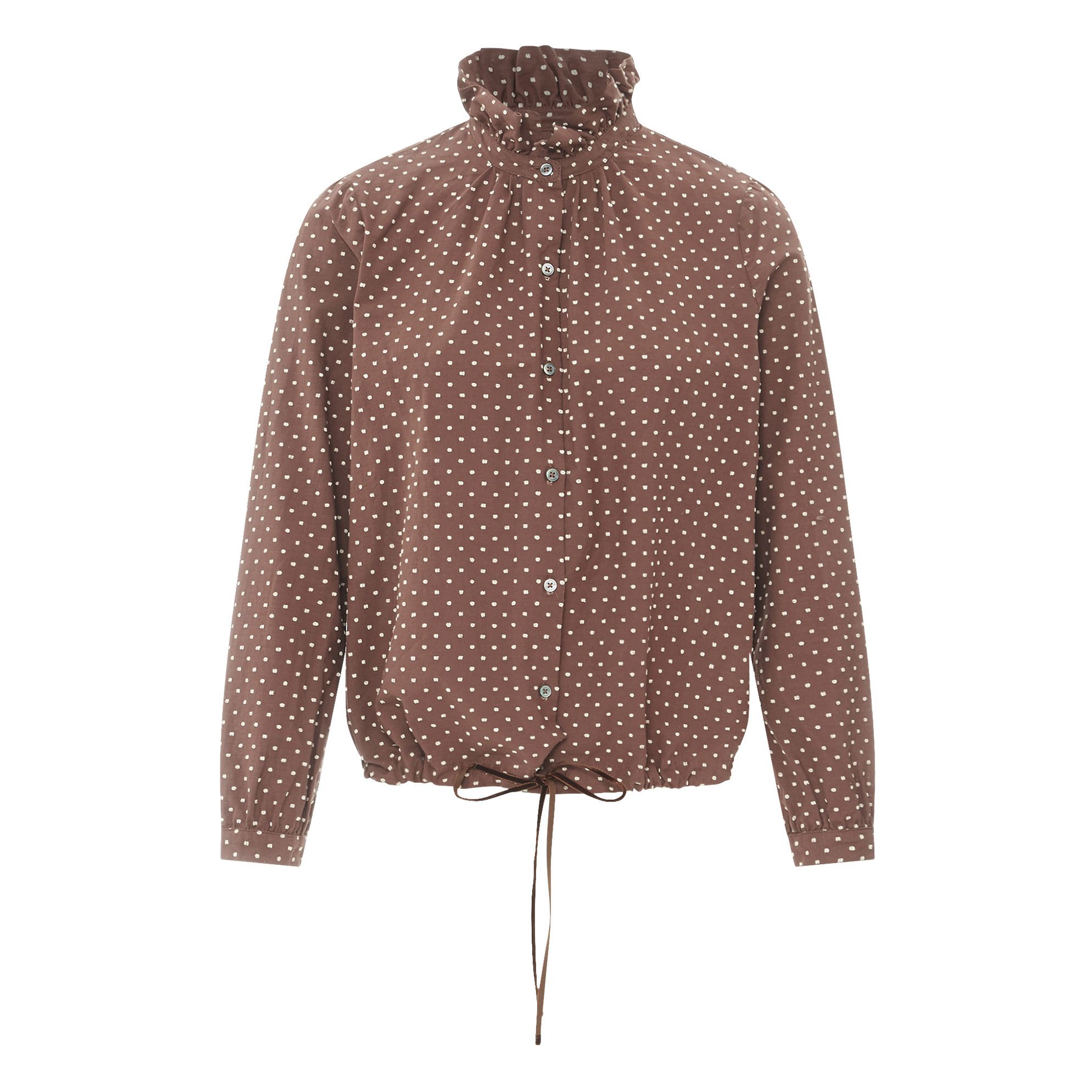 Bellerose - Blouse Safran Plumetis - Collection Femme - - Brun roux