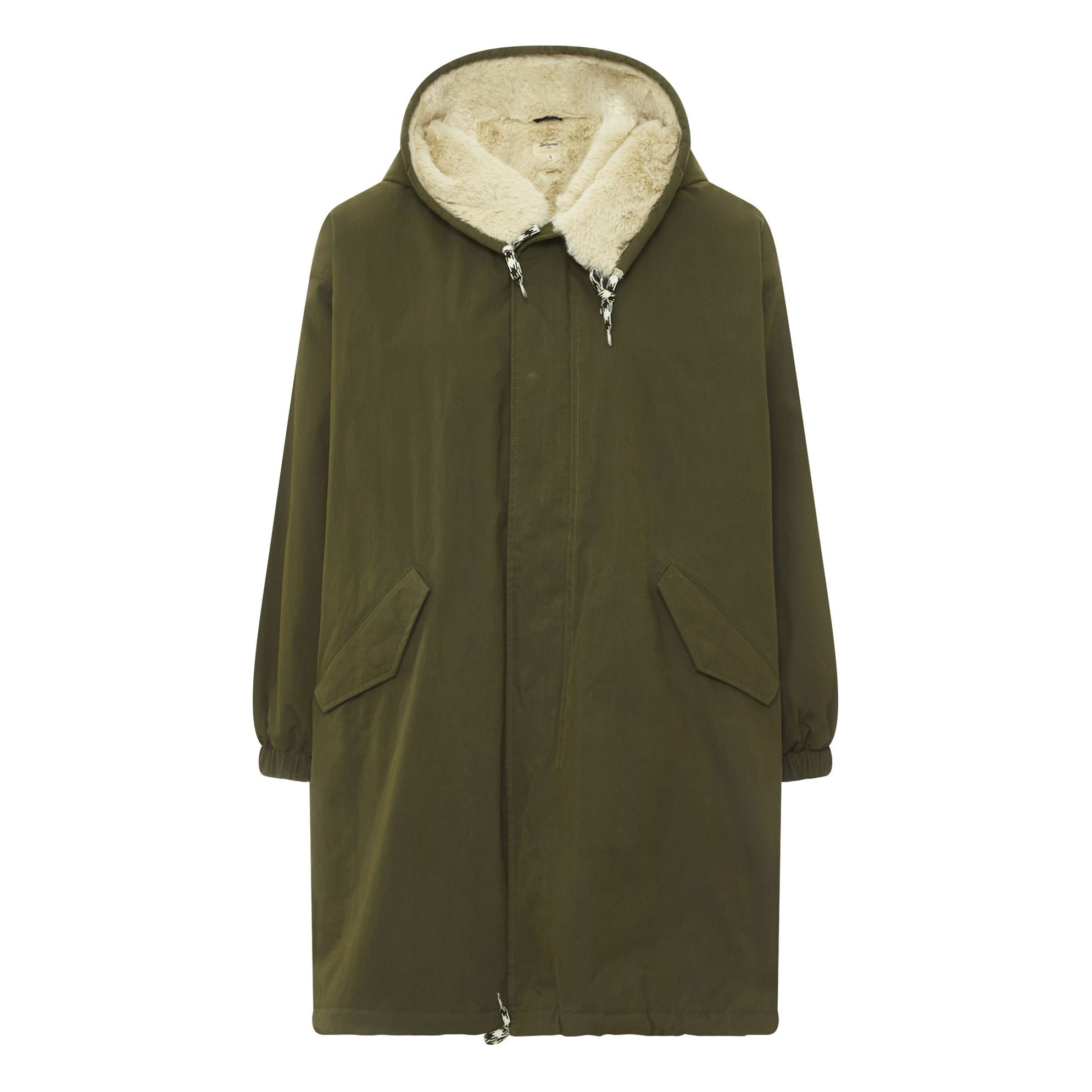 Parka Laos Collection Femme Vert olive Bellerose Mode Adulte Parka Laos Collection Femme Vert olive Bellerose Mode Adulte