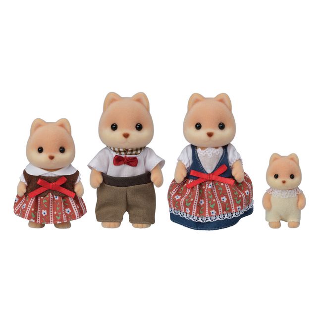 Hundefamilie Karamell