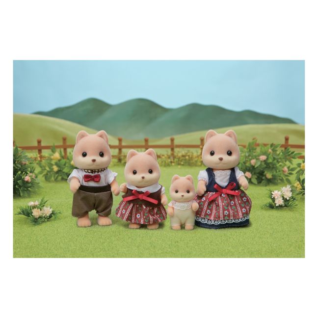 Hundefamilie Karamell