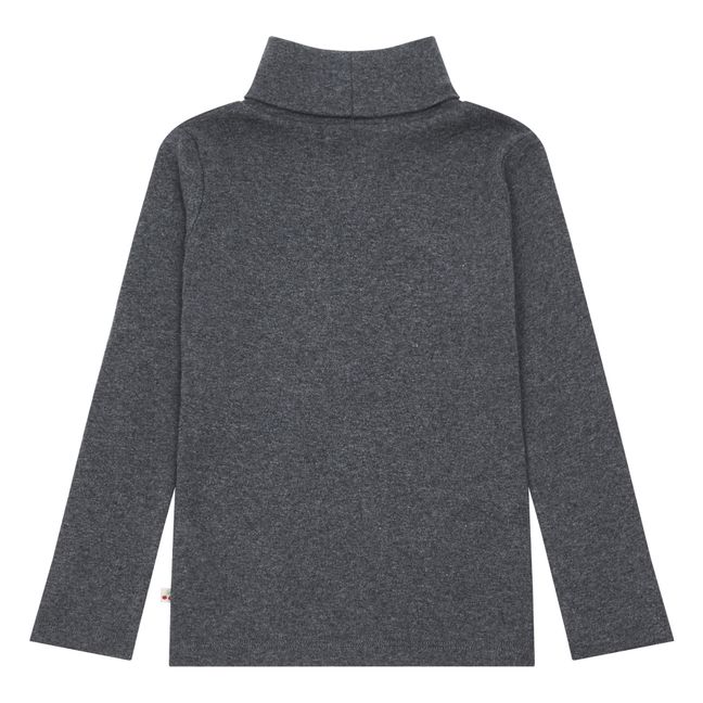 Unterziehpullover | Grau Meliert