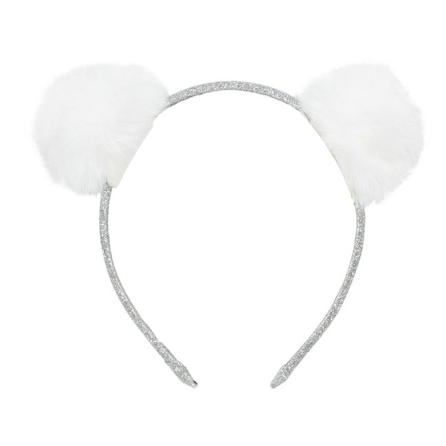 Polar Bear Headband White