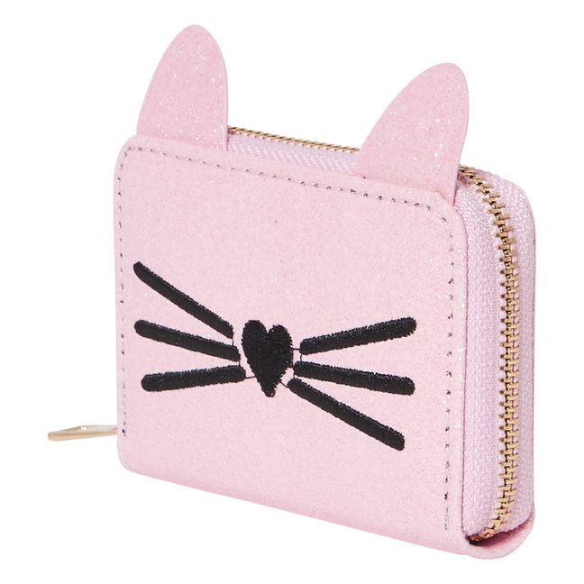 Cat Wallet Pink
