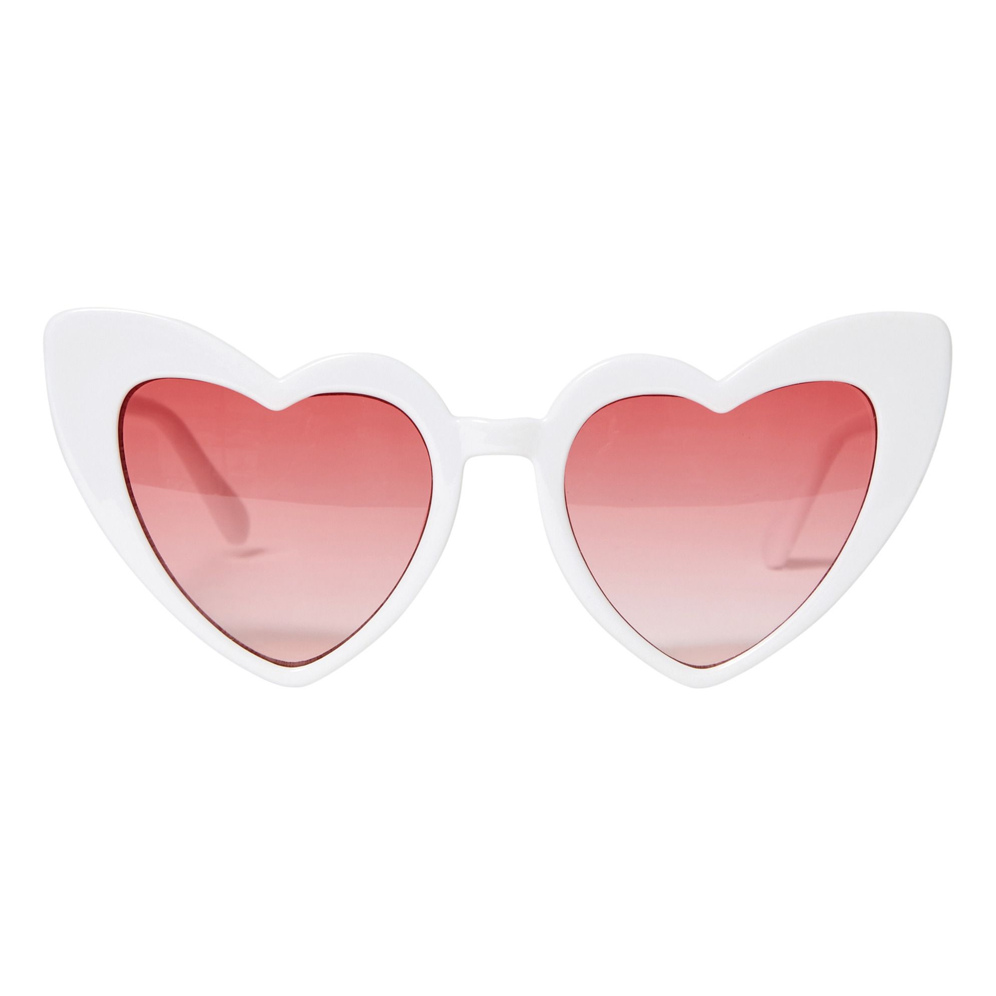 Milk x Soda - Lunettes de Soleil Viki Love - Fille - Blanc