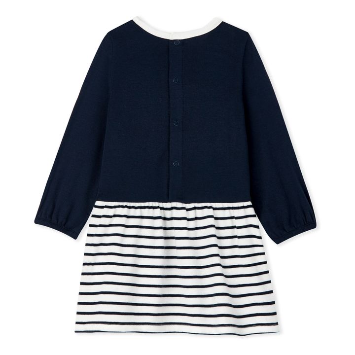 Petit Bateau Robe Marini re Leaflet Bleu Smallable