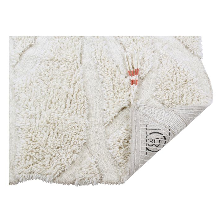 Alfombra de lana Enkang | Marfil- Imagen del producto n°3