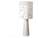 Abat-jour cylindre Visage en lin-medium
