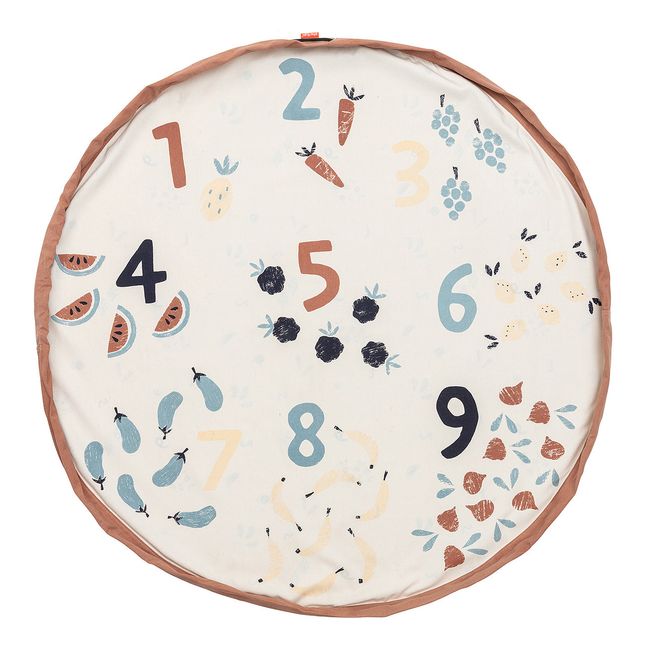 Borsa/Tappeto da gioco - Numero veggie