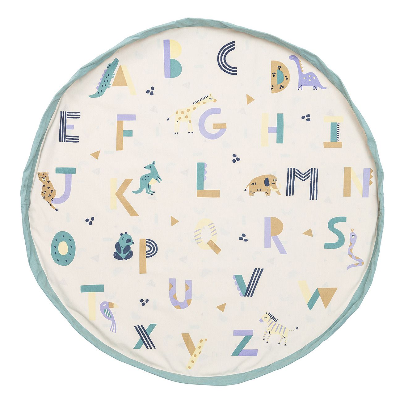 Play and Go - Sac/Tapis de jeux - Alphabet animal - Multicolore