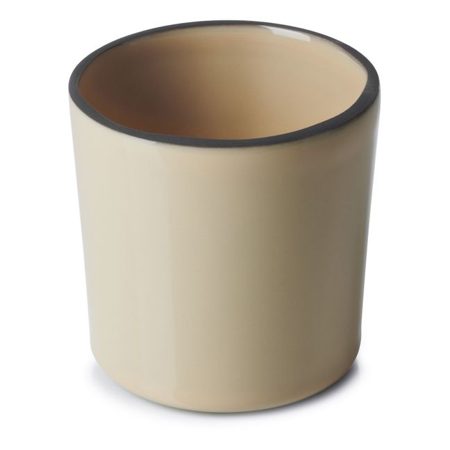 Caractère Porcelain Cup - Set of 2 Nutmeg