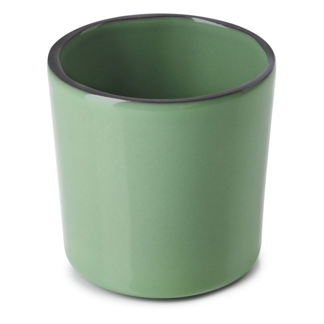 Caractère Porcelain Cup - Set of 2 Mint Green